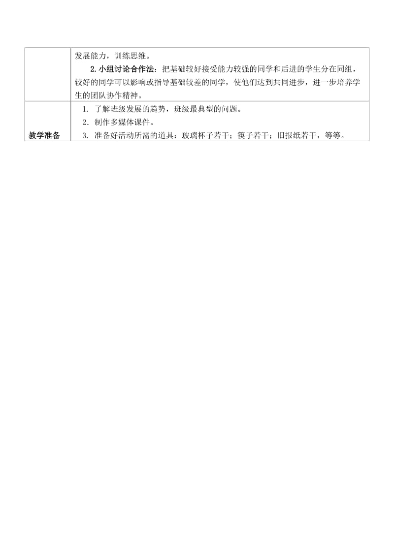 “学会宽容、尊重他人,营造和谐班集体”主题班会教学设计.doc_第2页