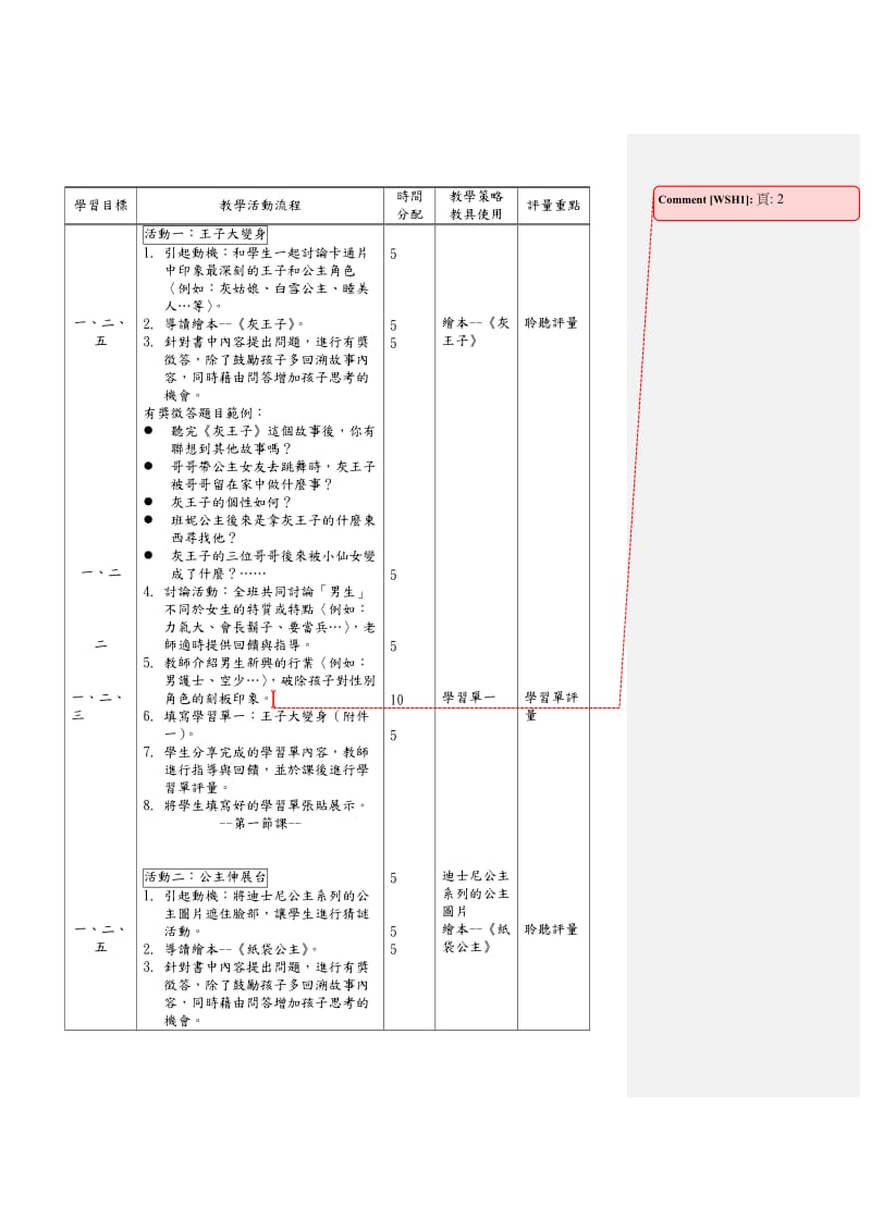 性别平等教育课程活动教学设计.doc_第2页