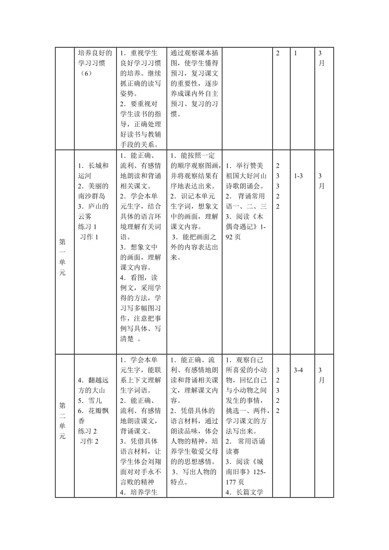 三下语文教学计划.doc_第2页