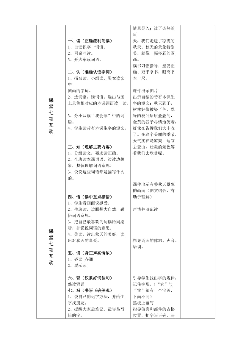 上年级上册第一单元集体备课教案.doc_第2页