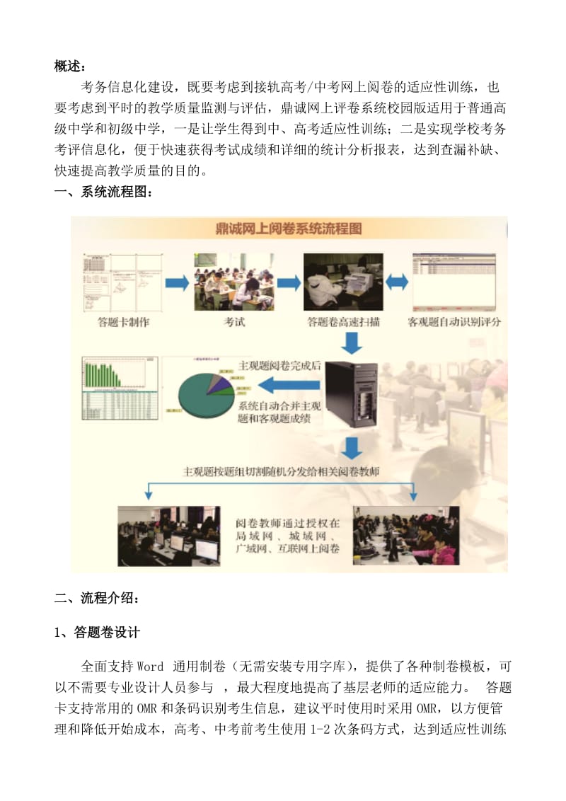 四川省中学网上阅卷方案及成功案例.doc_第2页