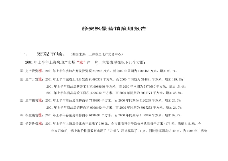 上海静安枫景营销策划报告.doc_第1页