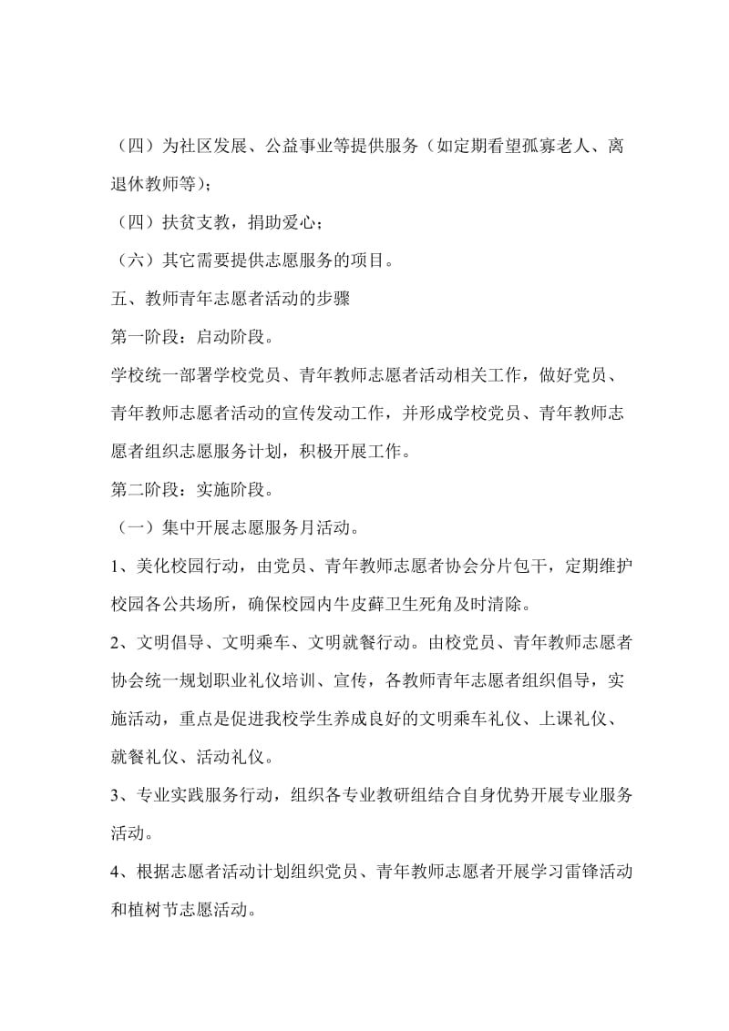 教师青年志愿者活动方案.doc_第3页