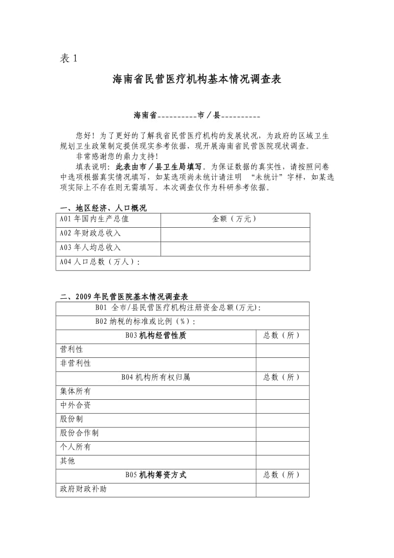 方案一此表由市县卫生局填报海南省卫生厅.doc_第1页