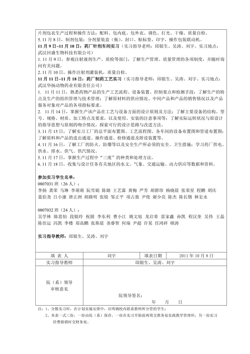 制药技术综合实习计划安排实施表.doc_第2页