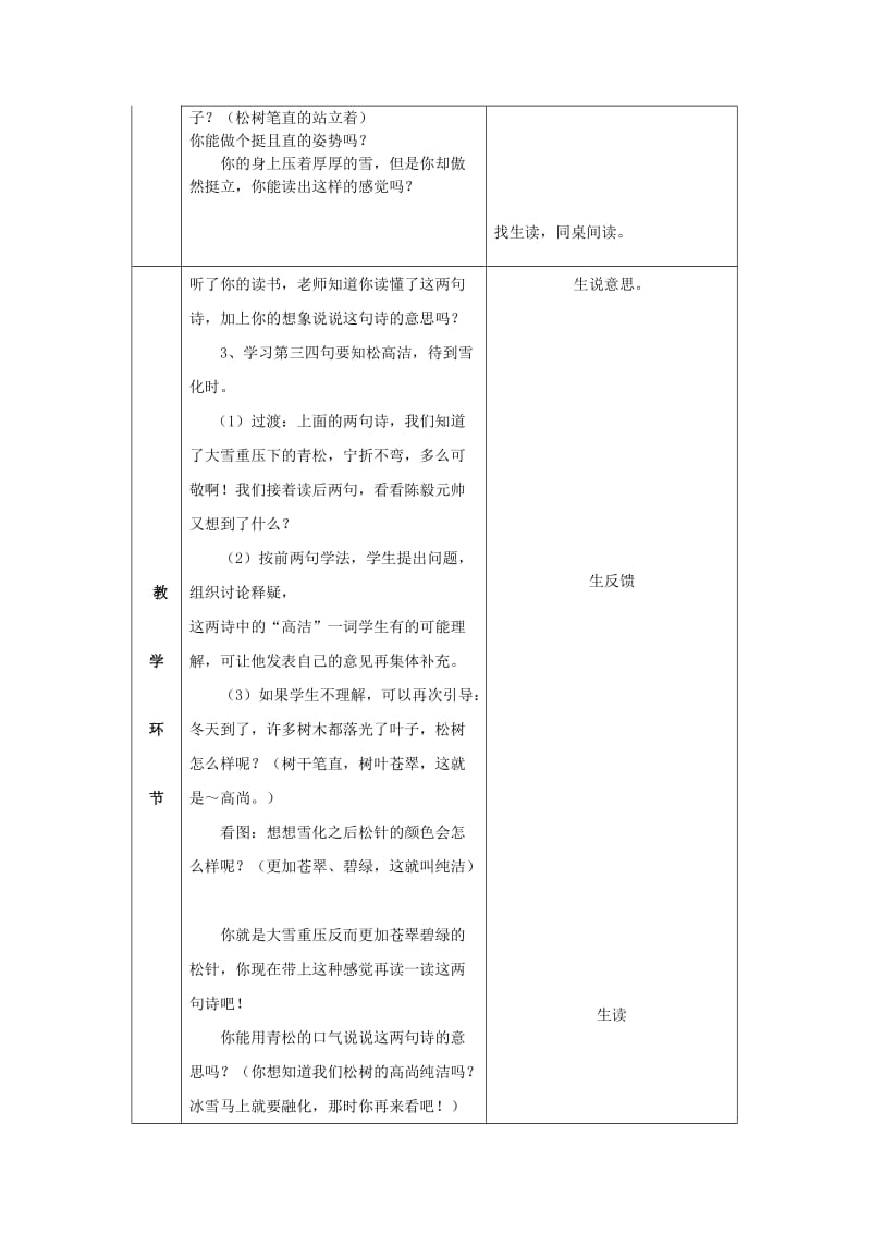 《青松》第二课时教学设计.doc_第2页