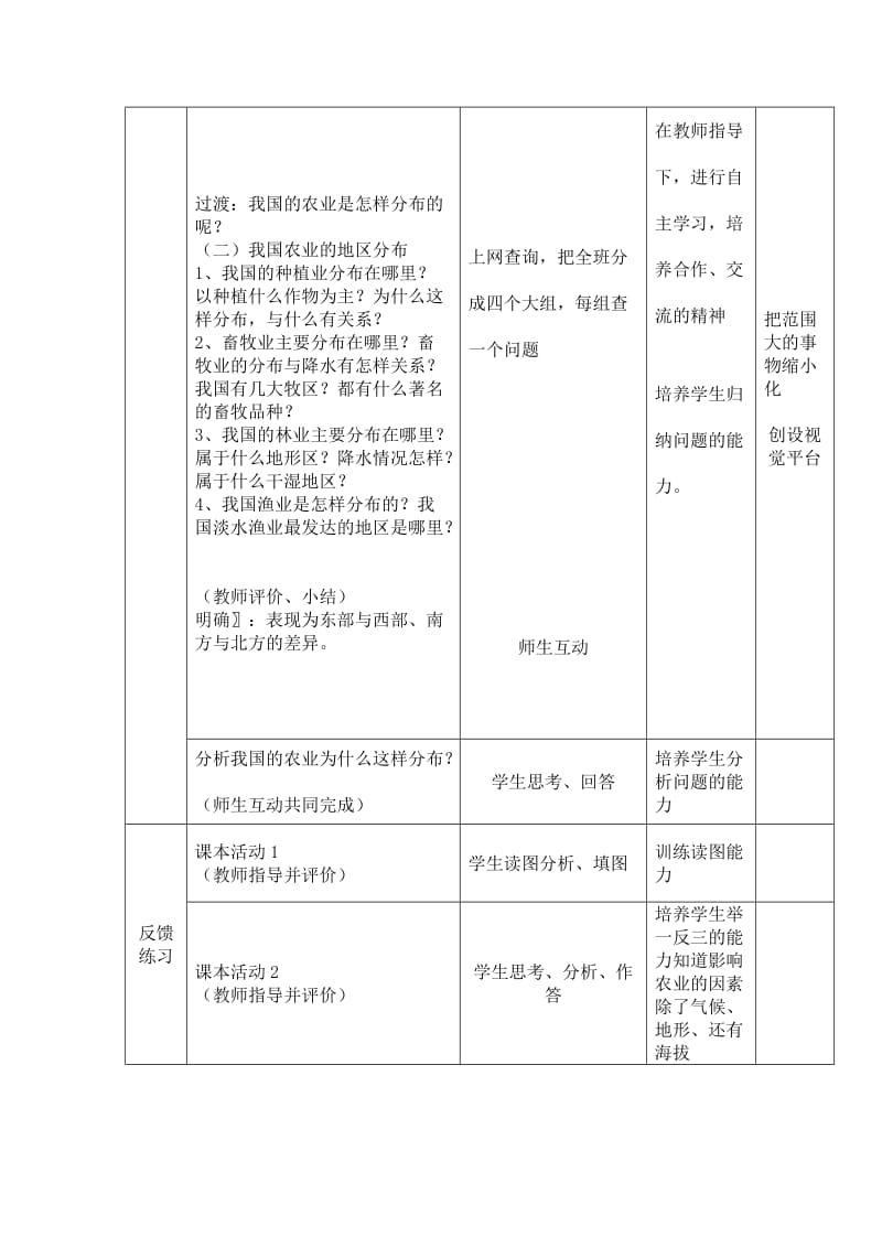 《因地制宜发展农业》教学设计.doc_第3页