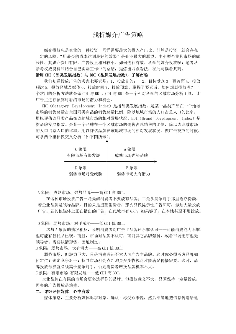 媒介投放计划及策略.doc_第1页