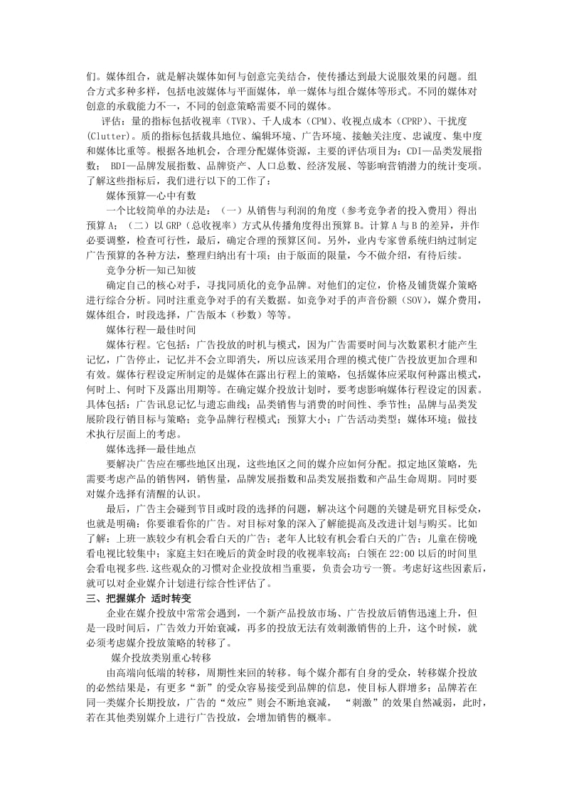 媒介投放计划及策略.doc_第2页