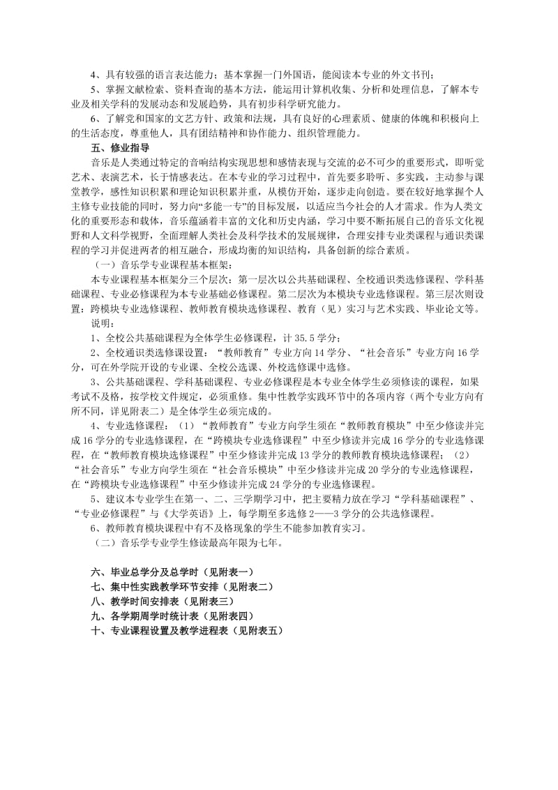 人才培养方案08音乐舞蹈学院.doc_第2页