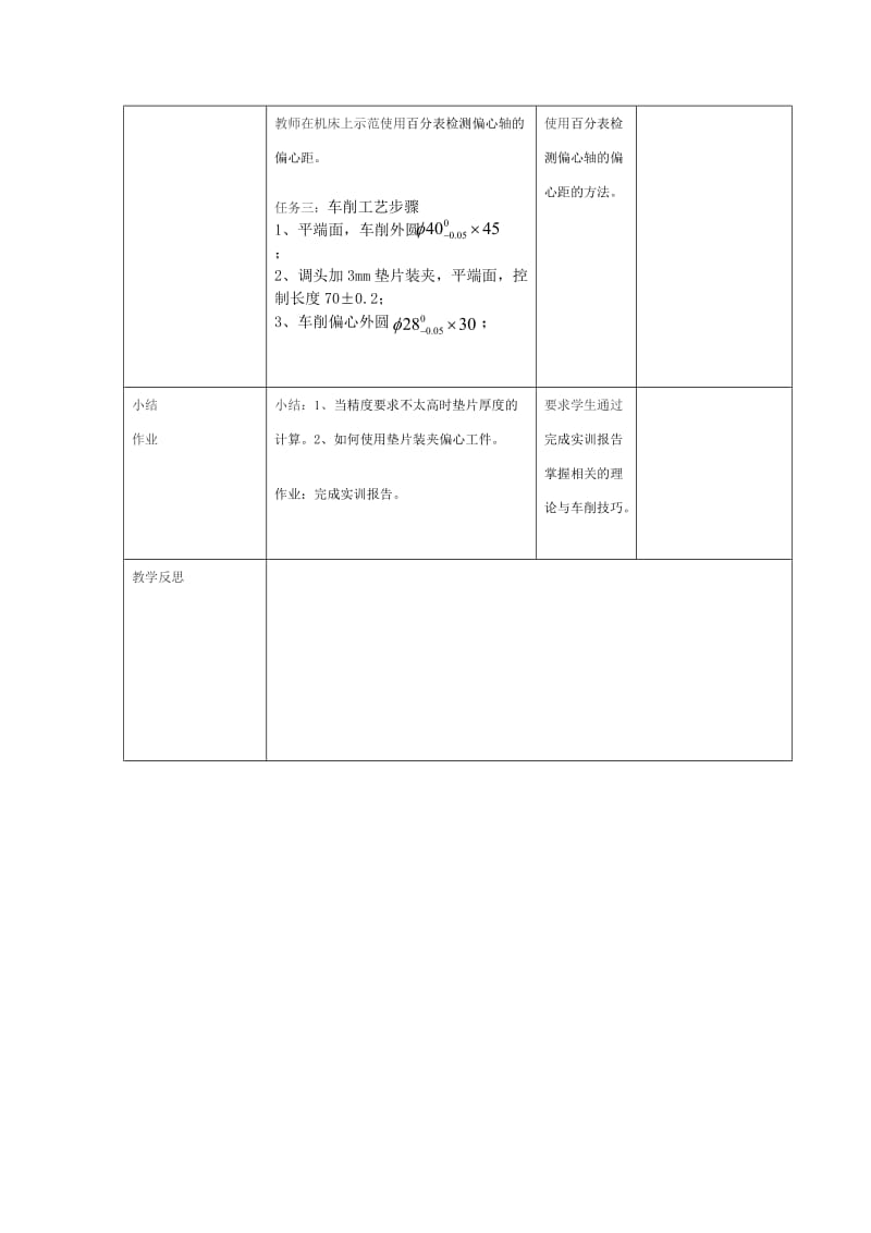 “偏心轴车削与测量”教学设计.doc_第3页