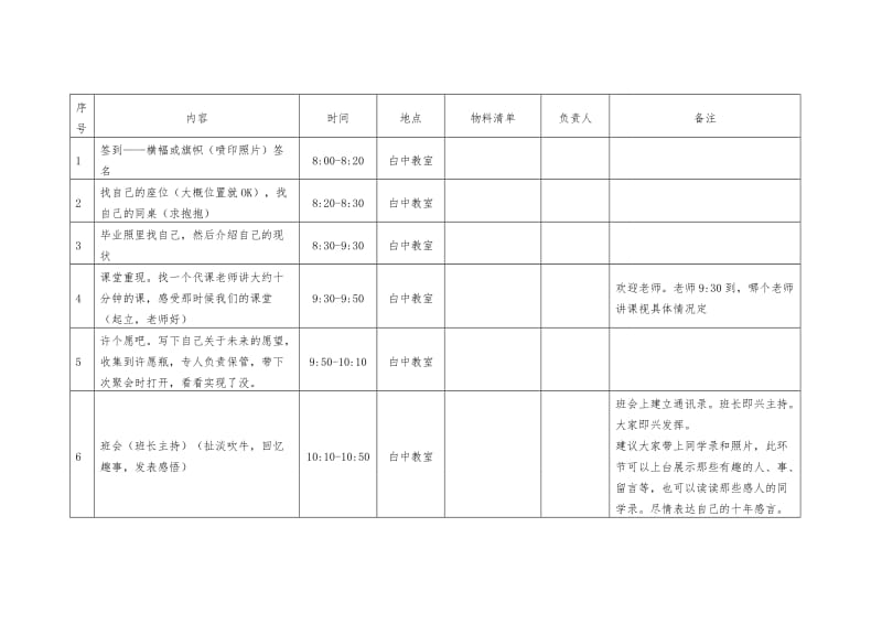 中学同学毕业十年聚会活动策划方案(很有创意.doc_第3页