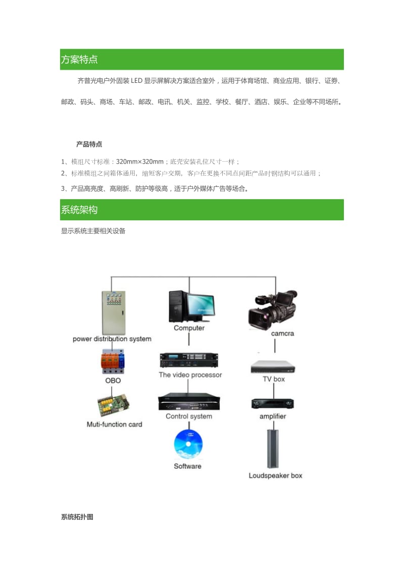 户外固装LED显示屏行业通用解决方案.doc_第1页