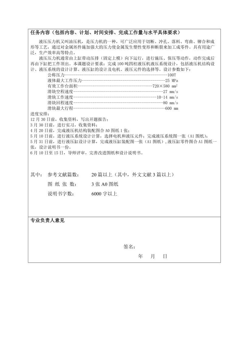 100T四柱液压机液压系统设计_第3页