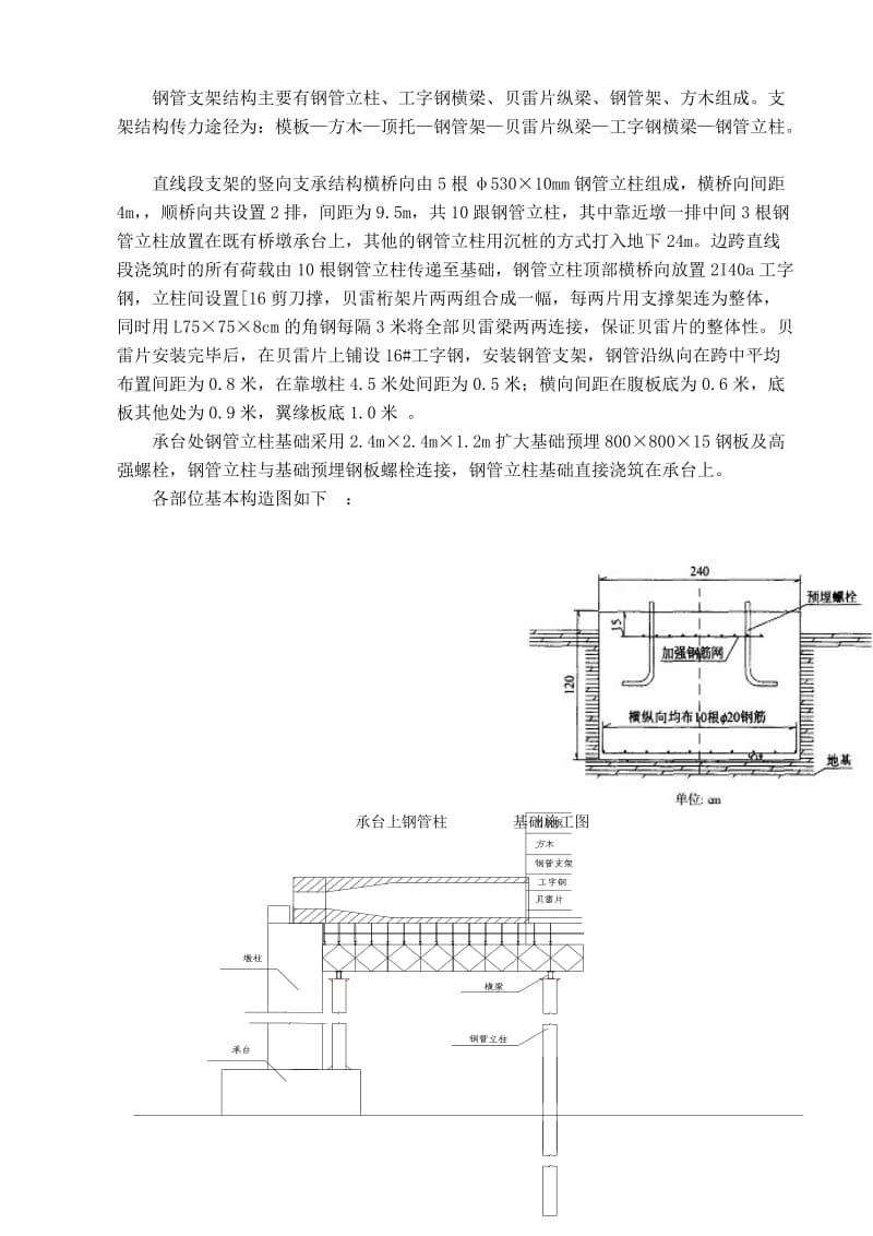 现浇段钢管桩临时支架施工方案.doc_第2页