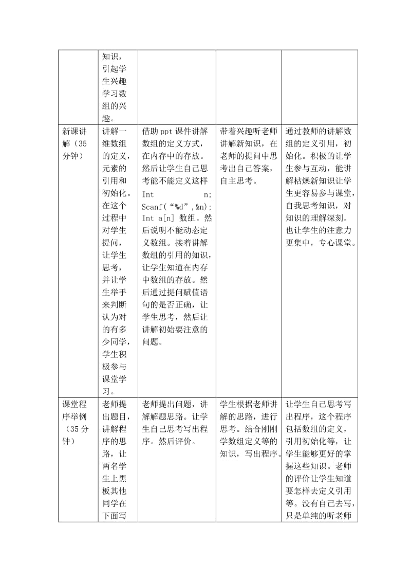 一维数组教学设计方案.doc_第3页