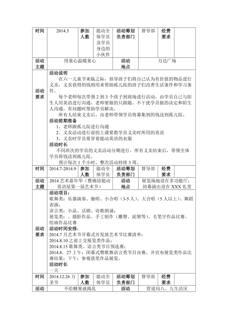 2014年活动计划方案.doc_第3页