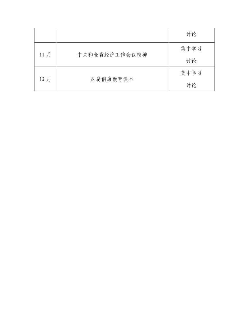 XX处党支部2015年理论学习计划表.doc_第2页