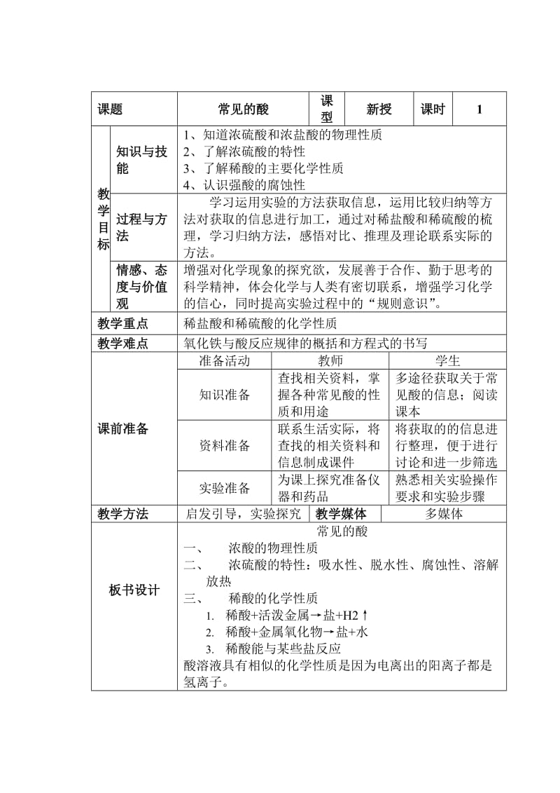 《常见的酸》教学设计及反思.doc_第1页