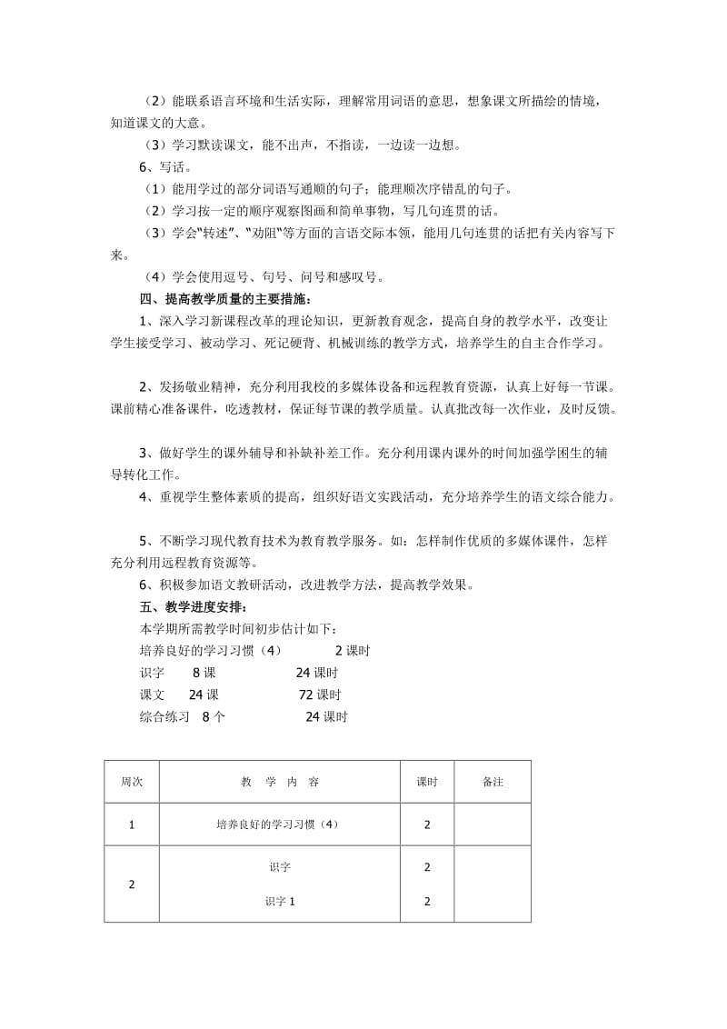 2015苏教版二年级下语文教学计划.doc_第2页