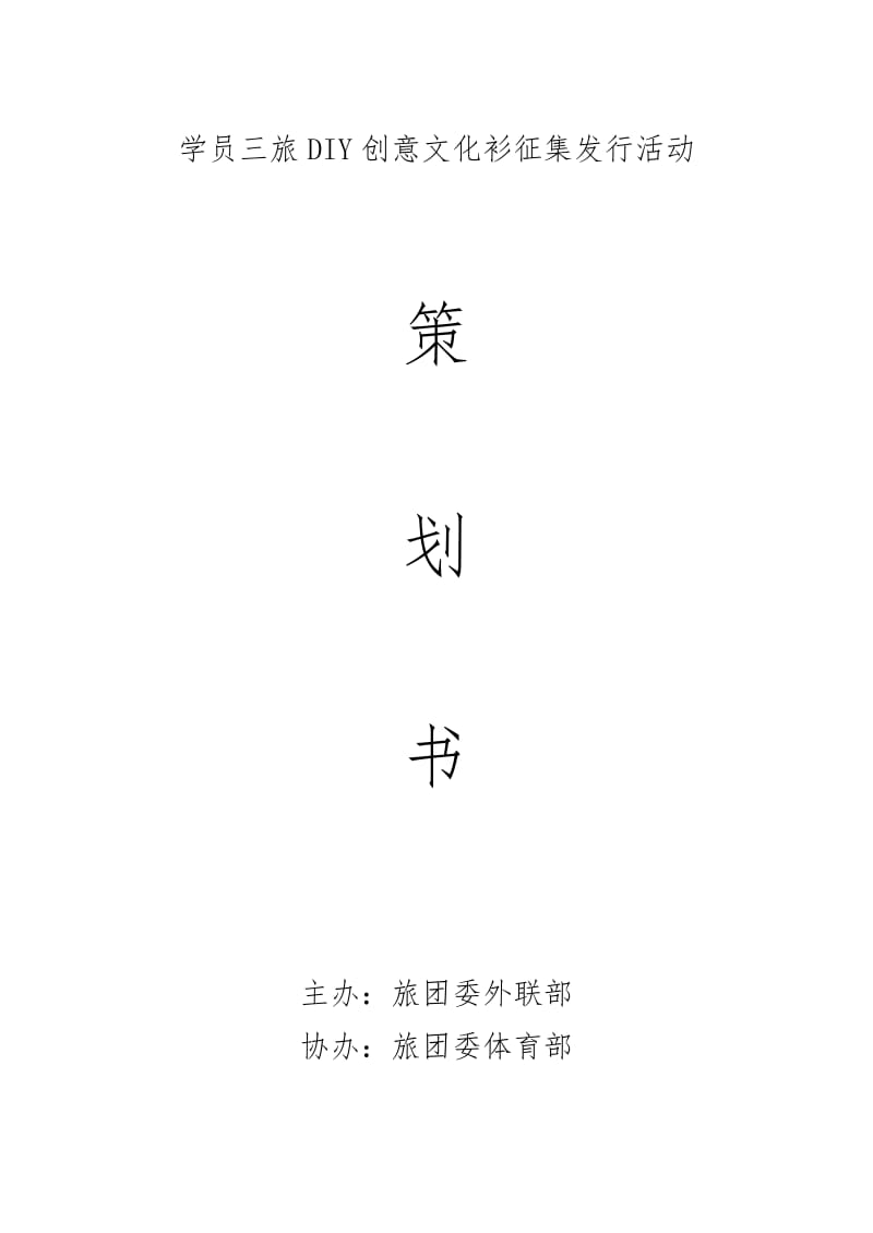 创意DIY文化衫活动策划.doc_第1页