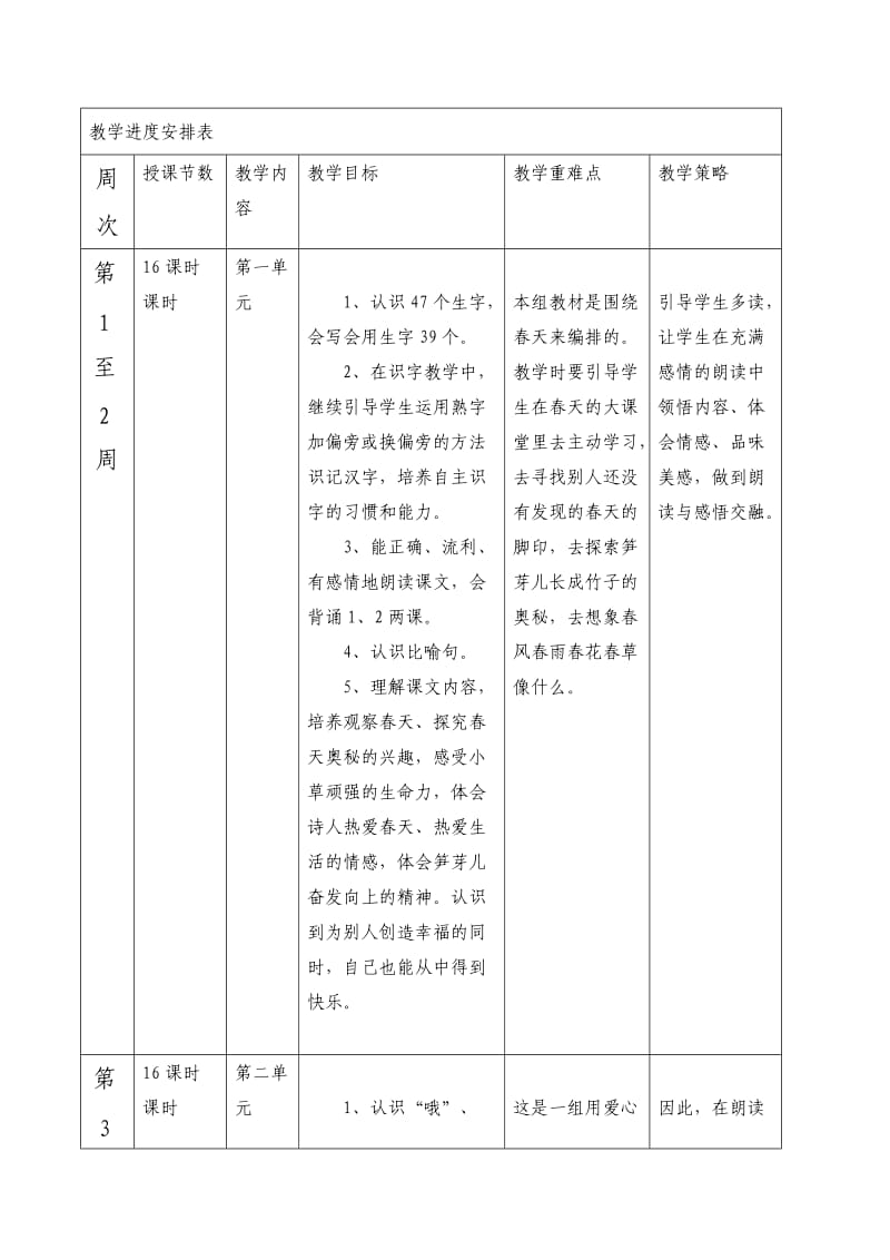 人教版二年级语文教学计划.doc_第3页