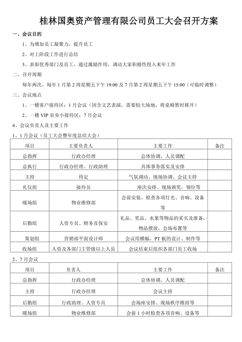 员工大会方案及议程执行案(8-20).doc_第1页