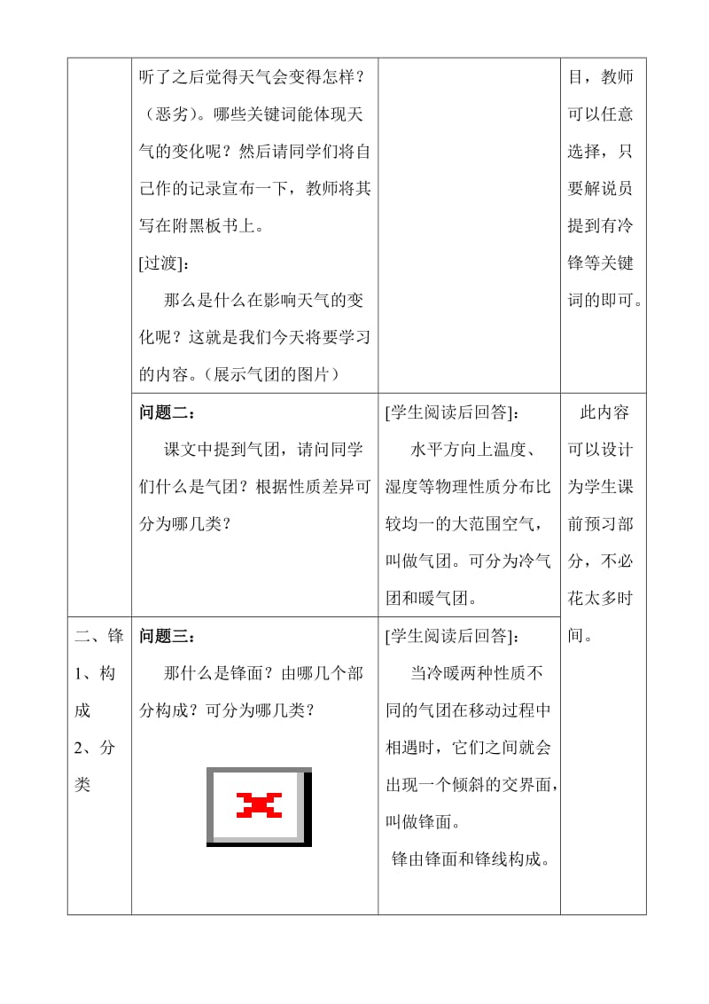 教学设计《常见天气系统-锋面系统》.doc_第3页