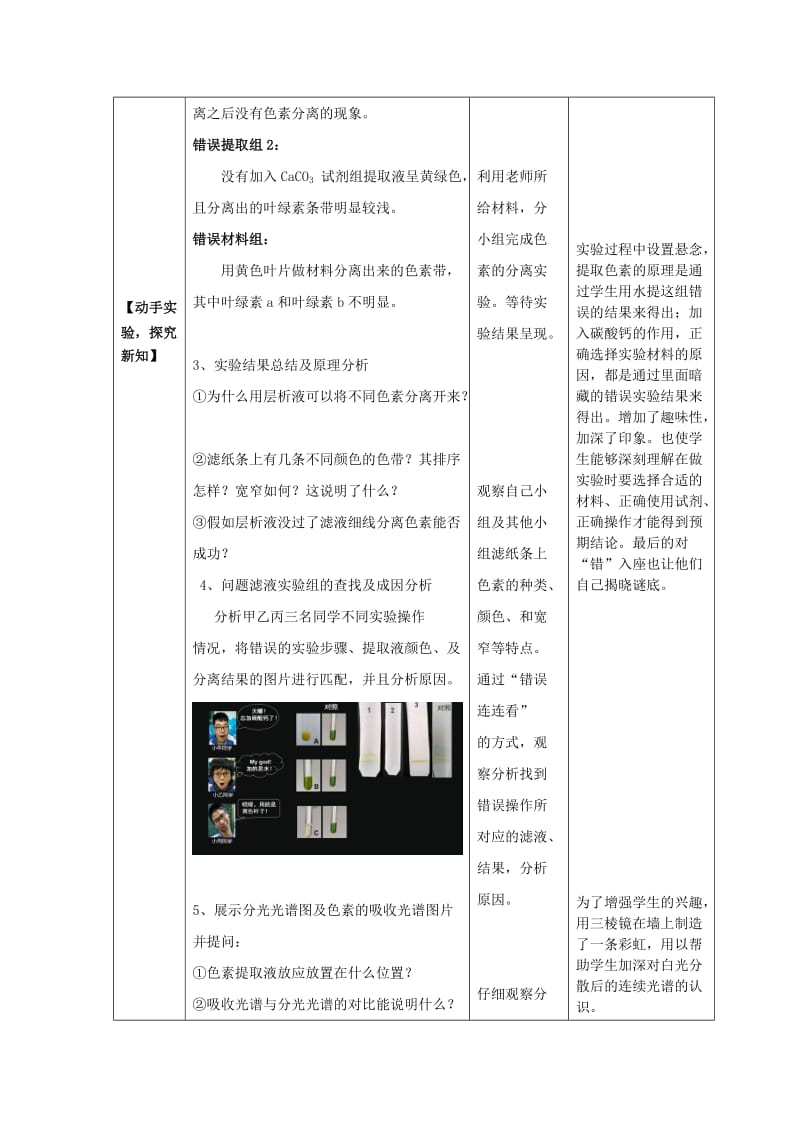 捕获光能的色素和结构说课稿.doc_第3页