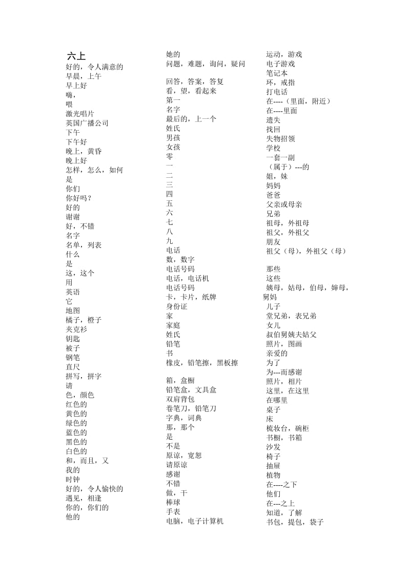 鲁教版初中英语单词.doc_第1页