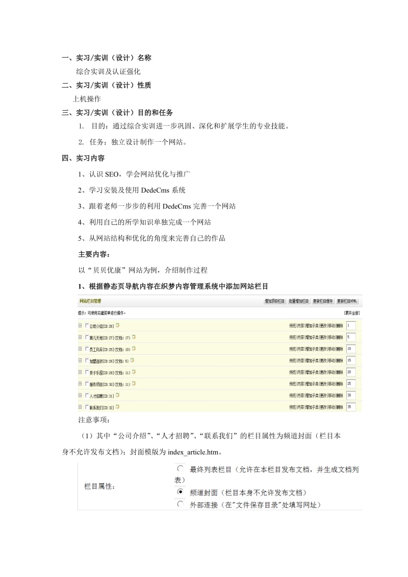 北京某学院期末综合实训报告.doc_第2页