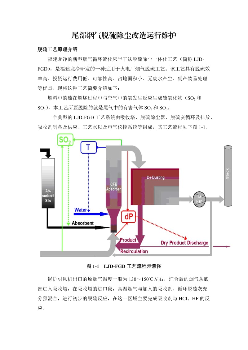 尾部烟气脱硫除尘改造运行维护.docx_第1页