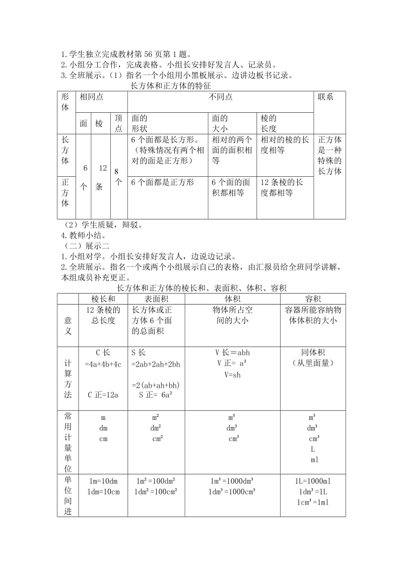 长方体和正方体的整理与复习教学案例.doc_第2页