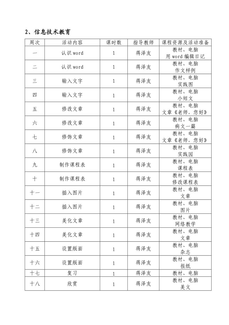 射阳湖镇天平小学五年级综合实践活动课程实施计划.doc_第3页