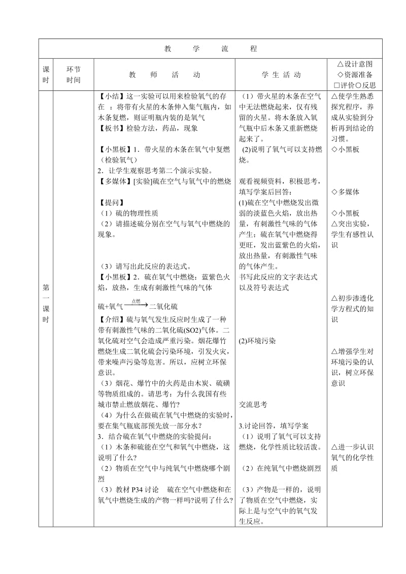 氧气的性质公开课教学设计.doc_第3页