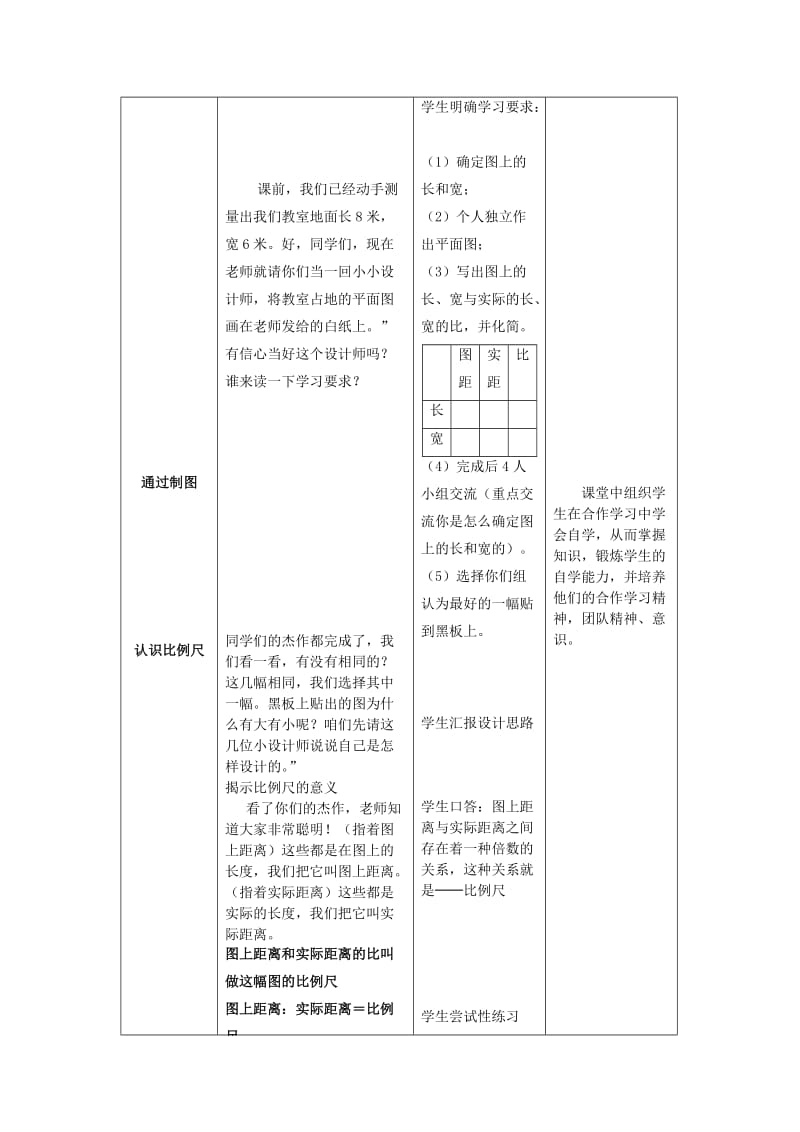 比例尺教学设计表格式教学设计.doc_第3页