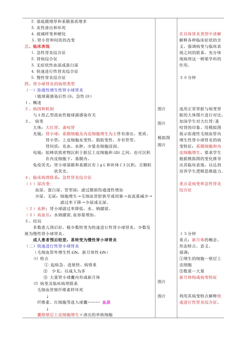 泌尿1-2肾小球肾炎肾盂肾炎教案.doc_第3页