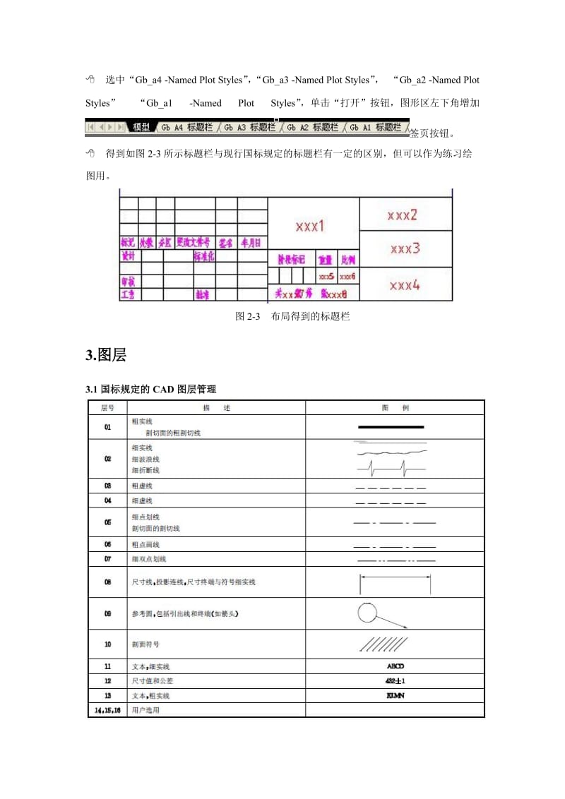 AutoCAD软件制作机械图纸样板.doc_第3页