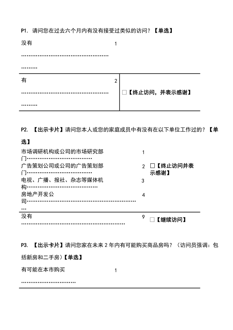 房地产调查问卷模版.doc_第2页