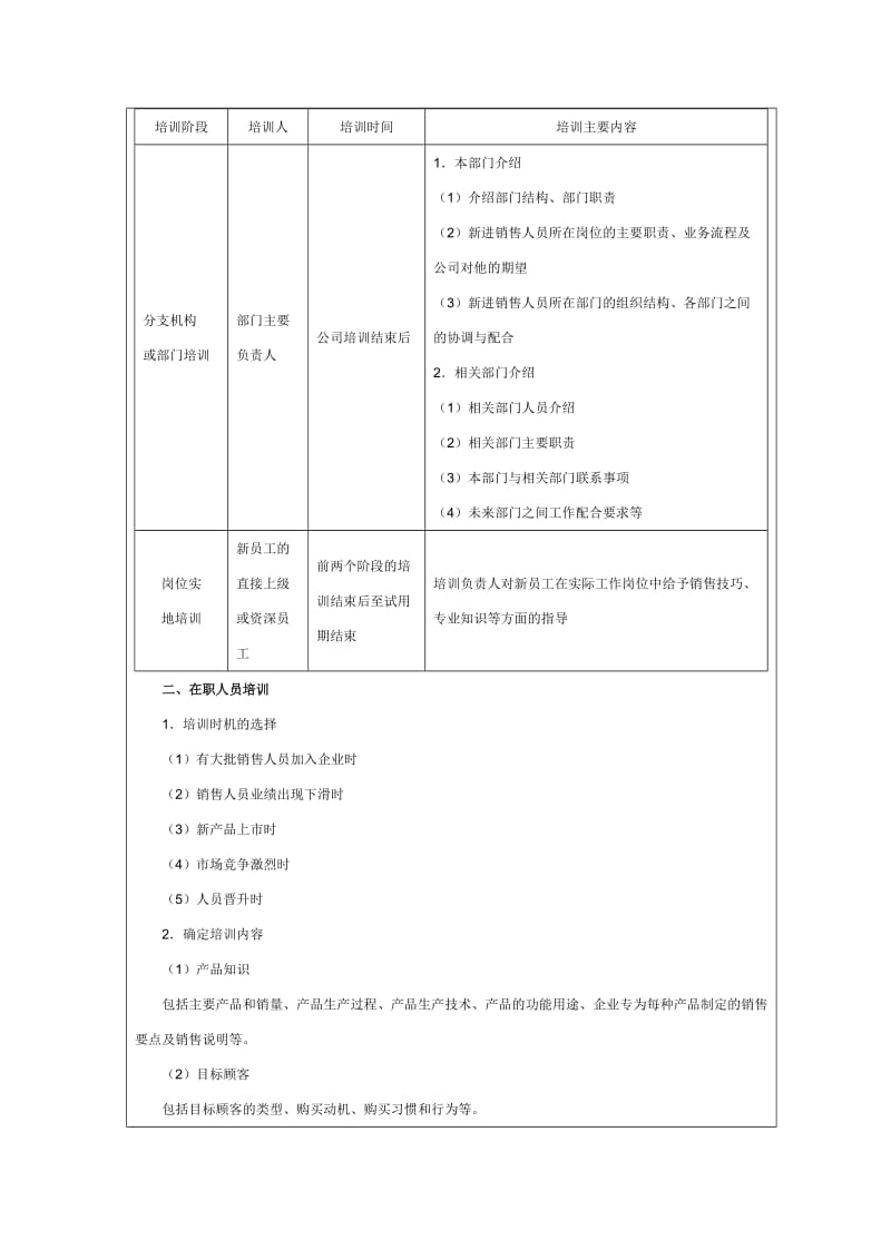 销售人员培训实施方案.doc_第3页