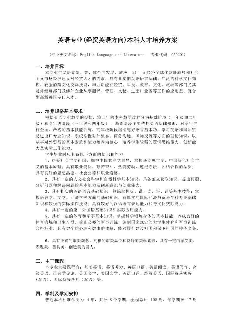 经贸英语培养方案.docx_第1页