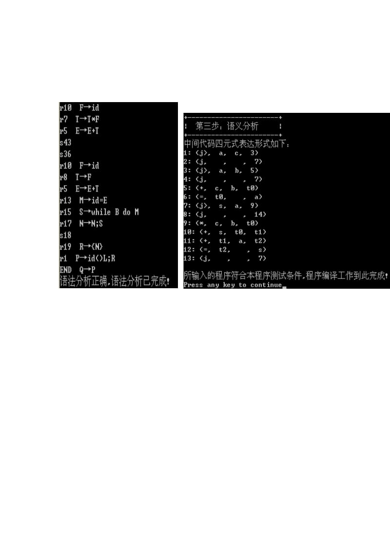 小型编译器课程设计报告及源码.doc_第3页