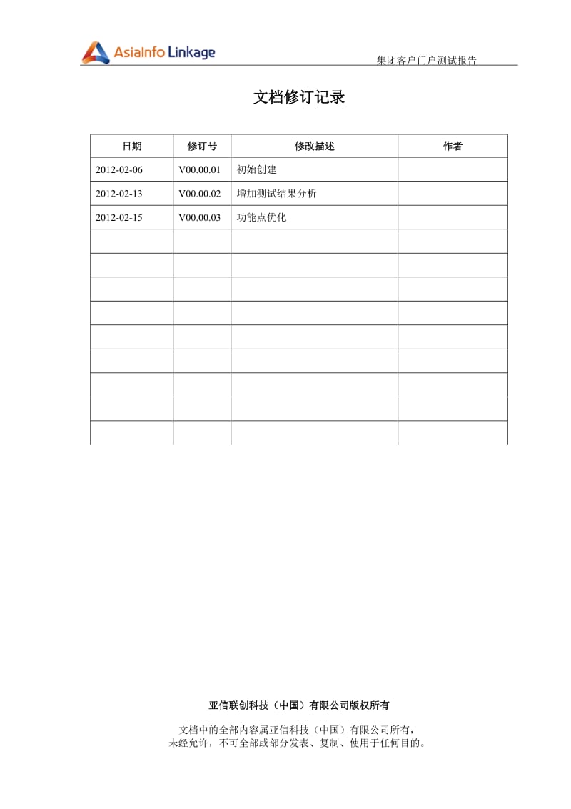 集团客户门户测试报告.doc_第2页