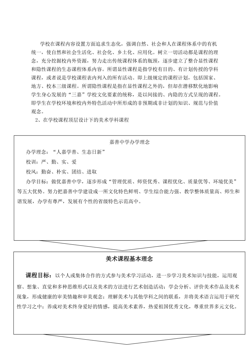 浙江省嘉善中学美术学科课程建设纲要.doc_第3页