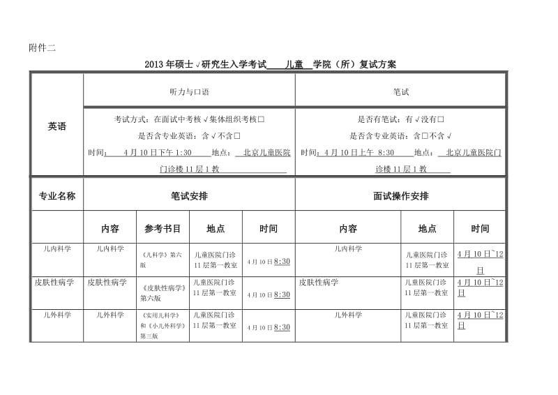 附属北京儿童医院.doc_第1页