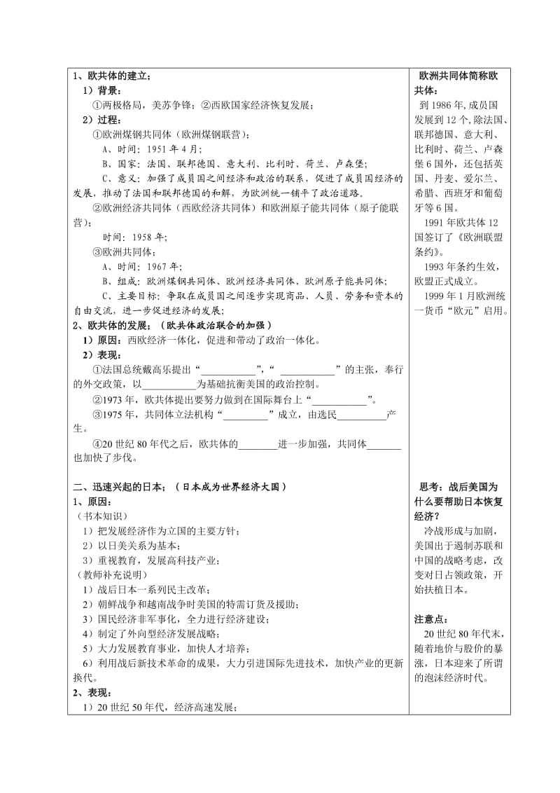 《新兴力量的崛起》教案1(人民版必修1).doc_第2页