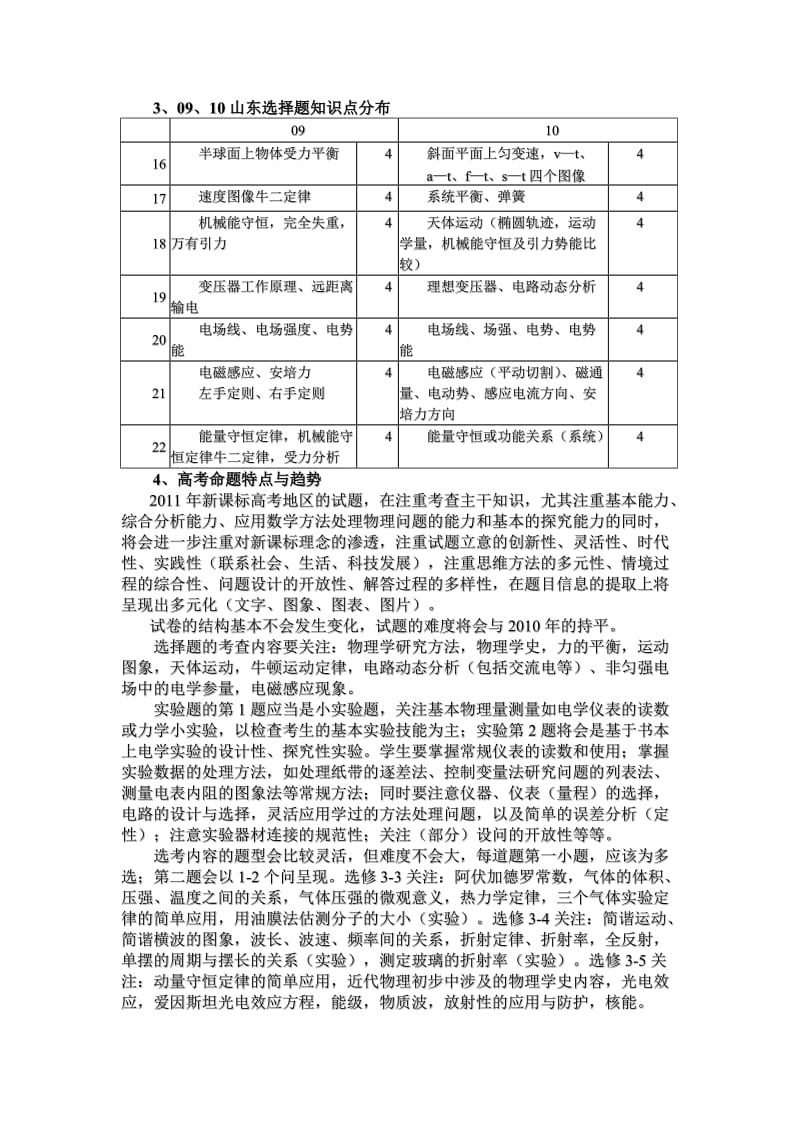 2011年高考物理复习备考的方法与策略讲座(提纲).doc_第2页