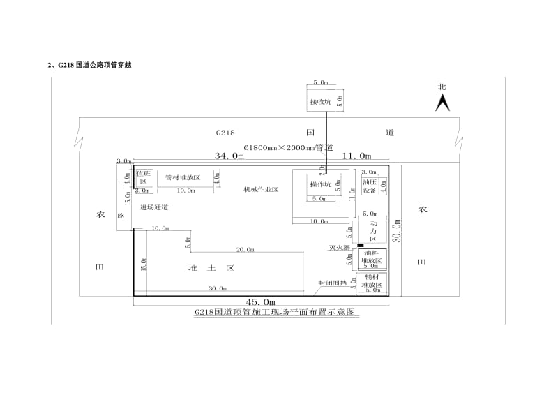 道路顶管现场平面布置图.doc_第2页