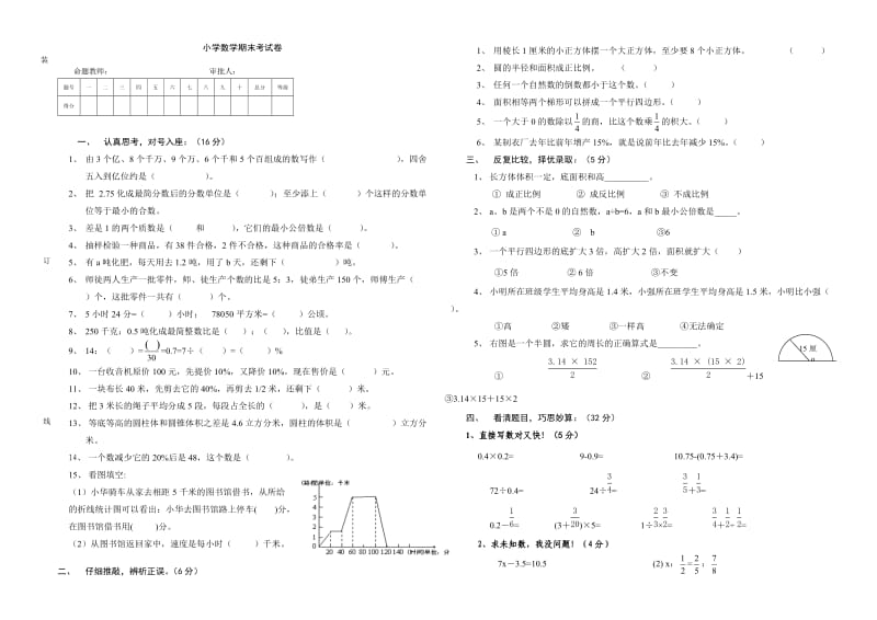 小学数学期末考试卷.doc_第1页