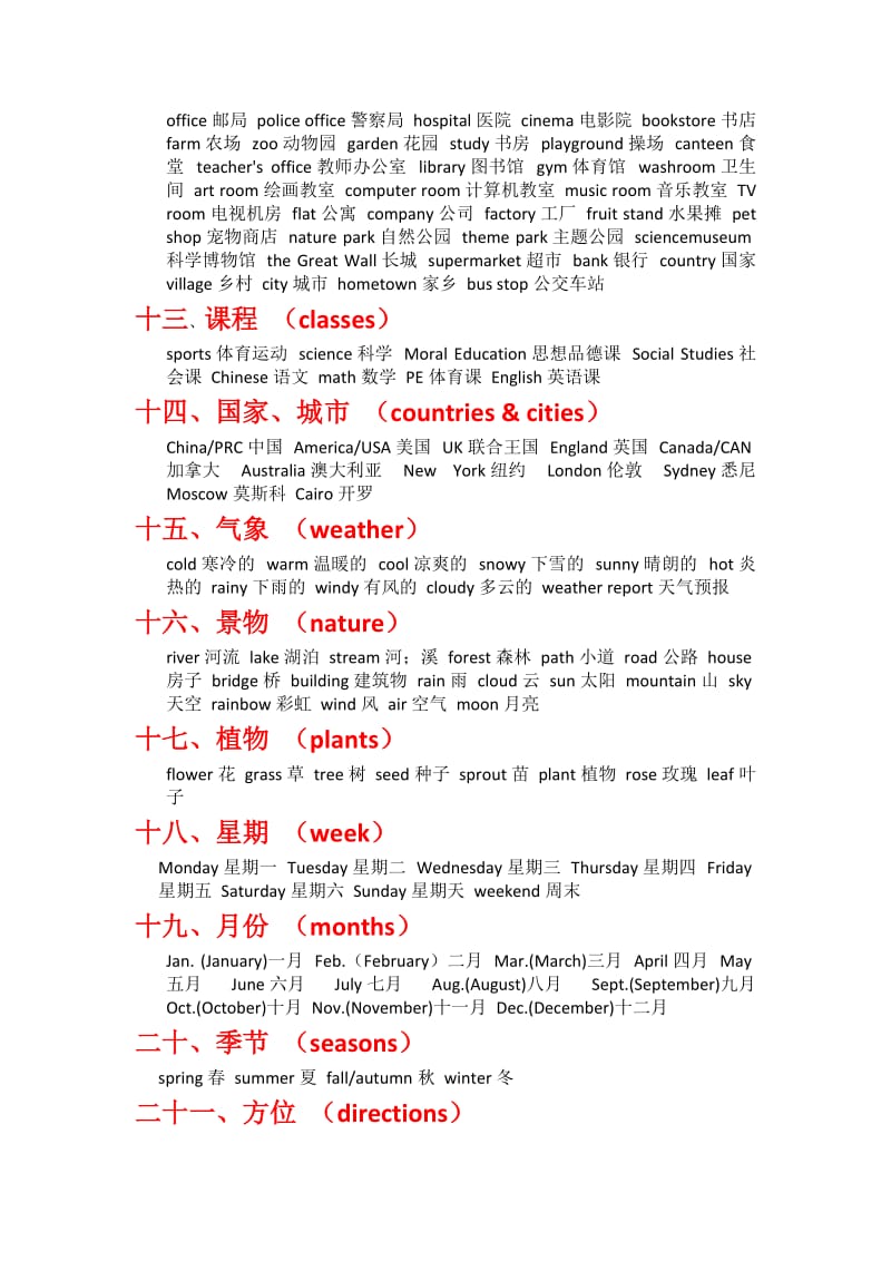 小学单词分类学习用品.docx_第3页